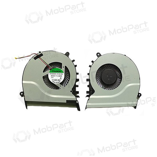 Asus: S551LB, V551LB chladič počítače