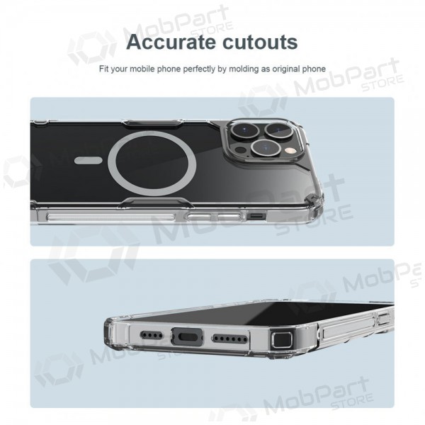 Apple iPhone 13 Pro obal „Nillkin Nature Magnetic“ (modrý)