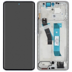 Displej Xiaomi Redmi Note 15 4G (fialový) (s rámečkem) (originální)