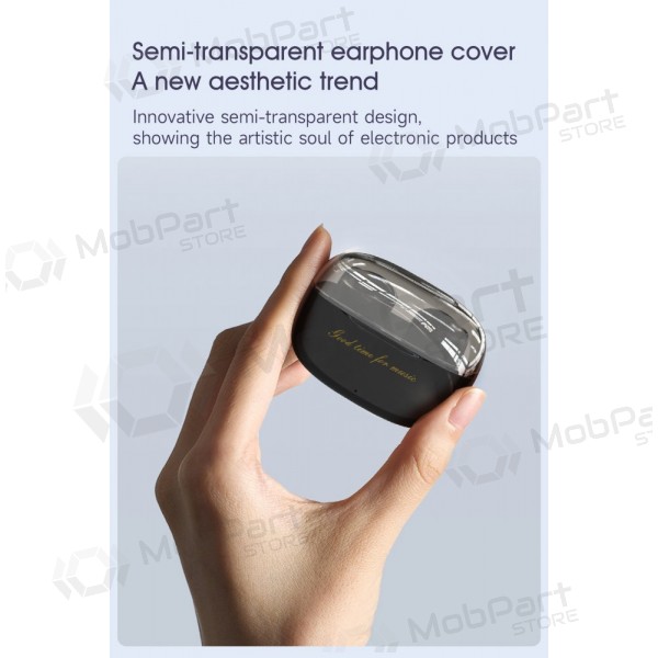 Bezdrátová sluchátka s mikrofonem Dudao U8 Bluetooth USB-C černá