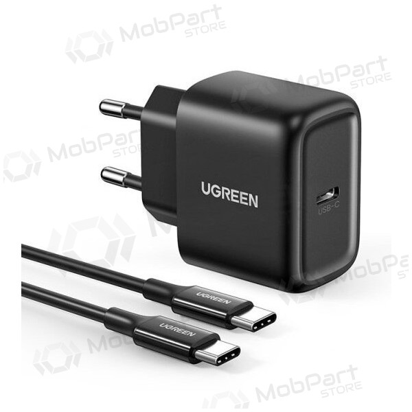 Nabíječka telefonu Ugreen CD250 25 W USB-C černá