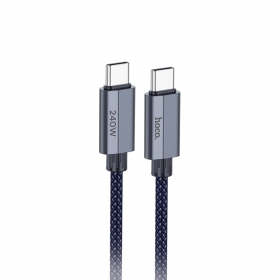 USB-C kabel Hoco U134 USB-C na USB-C 1.8 m 240 W černý