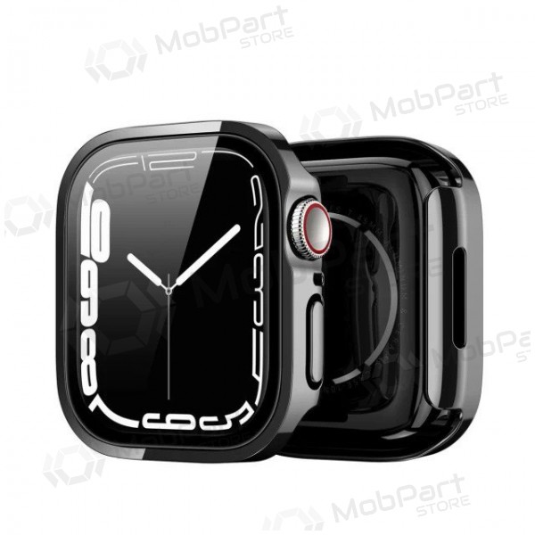 Ochranné sklo LCD / obal pro Apple Watch 40mm - Dux Ducis Hamo (černý)