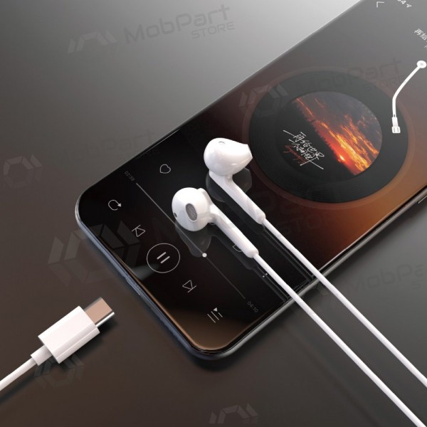 USB-C sluchátka Dudao X3C bílá