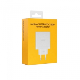 Telefonní nabíječka Realme VCBBOAEH 120 W SuperVOOC USB-A bílá