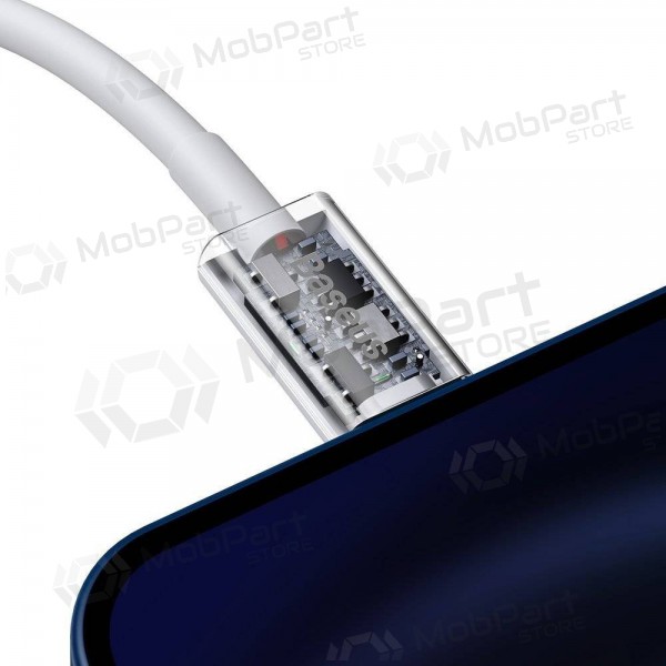 Kabel Baseus Superior Type-C - Lightning PD 20W 0.25m (bílý) CATLYS-02
