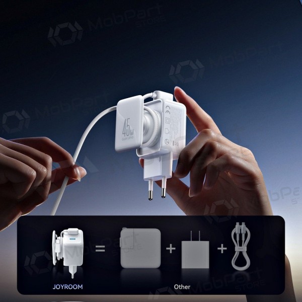 Nabíječka Joyroom JR-TCL05 45W 2xUSB-C bílý