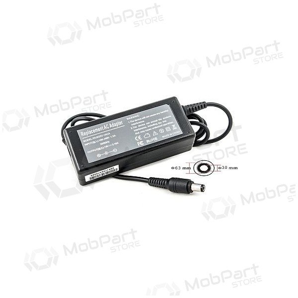 TOSHIBA 60W: 19V, 3.16A nabíječka na notebooku