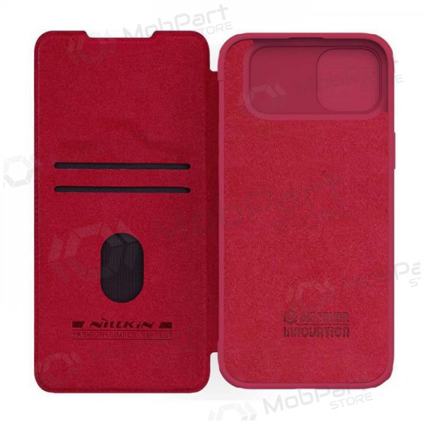 Apple iPhone 14 obal „Nillkin Leather“ (červený)