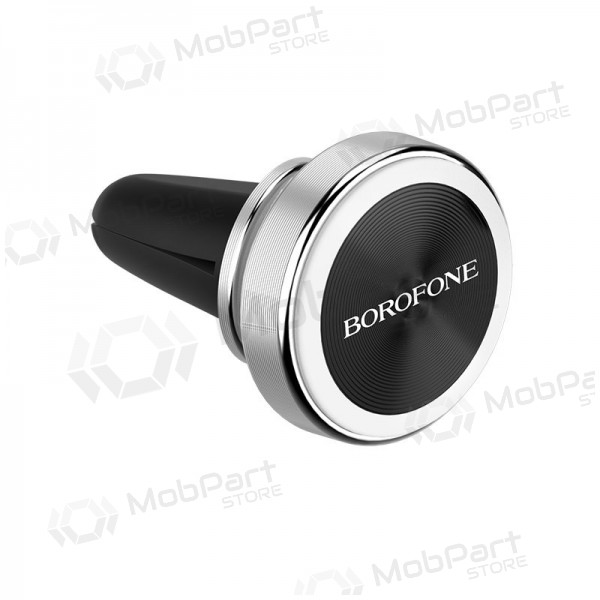 Automobilinis Univerzální telefono laikiklis Borofone BH6, mounted on ventilation grilles, magnetic, černá