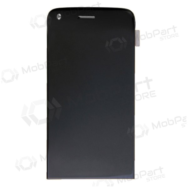 LG H850 G5 displej (s rámem) (černá) (service pack) (originál)