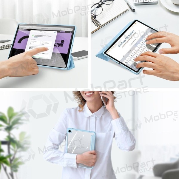 Samsung Galaxy Tab A9+ obal - Dux Ducis Toby (modrý)