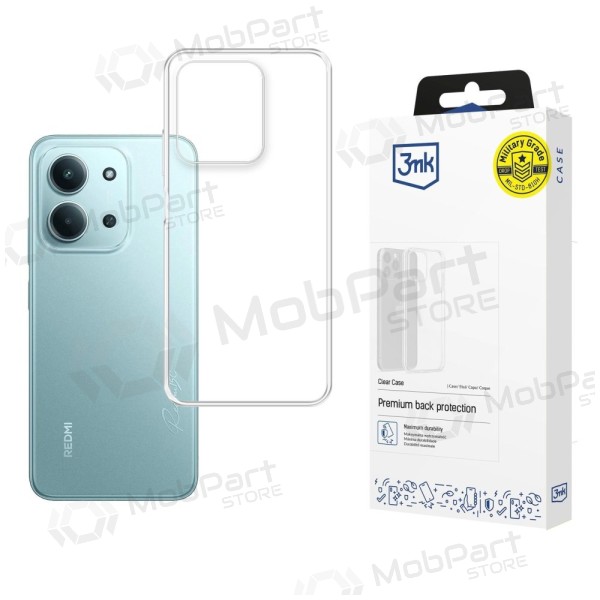 Obal na Xiaomi Redmi 15C, Poco C85 - 3MK Clear Case (průhledný)