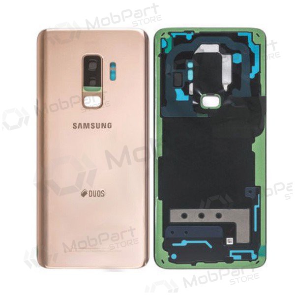 Samsung G965F Galaxy S9 Plus zadní kryt baterie zlatý (Sunrise Gold) (použitý grade A, originál)