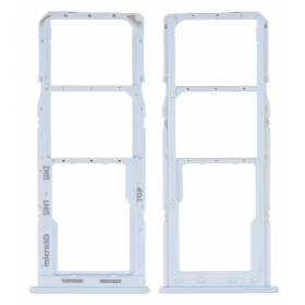 Samsung Galaxy A13 A135 / A137 SIM držák karty (světle modrá) (service pack) (originál)