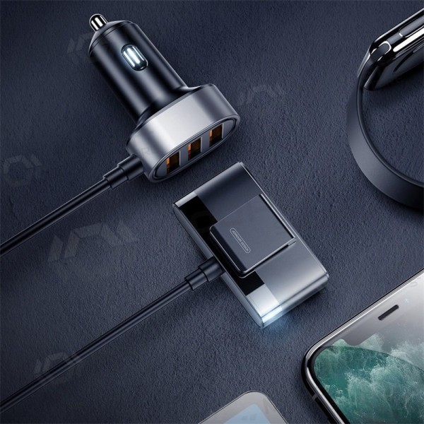 Nabíječka automobilinis Joyroom JR-CL03 5xUSB 6.2A (černá)