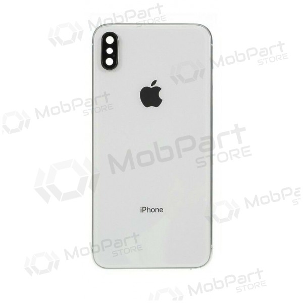 Apple iPhone XS Max zadní kryt baterie (bílý) (použitý grade C, originál)