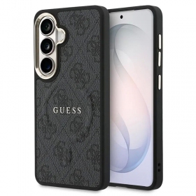 Samsung Galaxy S26 obal - Guess PU Leather 4G Gold Frame Magnetic