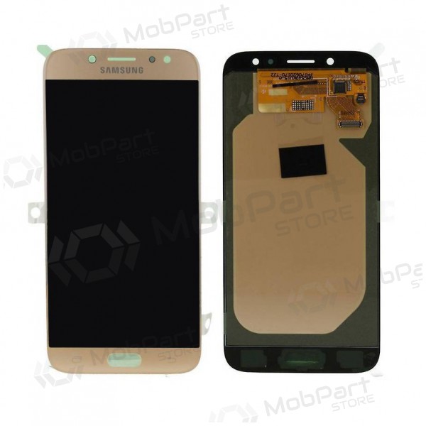 Samsung J730F Galaxy J7 (2017) displej (no logo) (zlatý) (OLED)