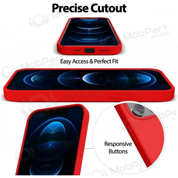 Obal na Samsung Galaxy S26 Ultra Mercury - Pure Magsafe Silicon Case (červený)