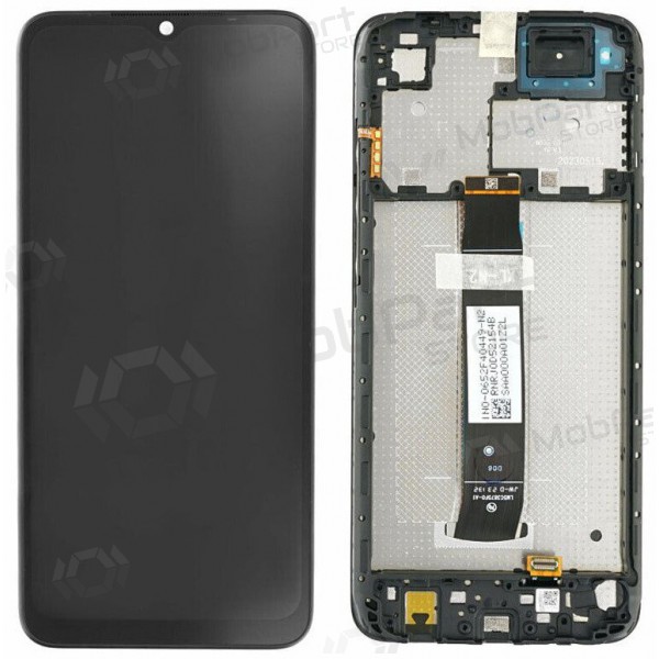 Xiaomi Redmi A2 / A2+ displej (černá) (s rámem) (originál)