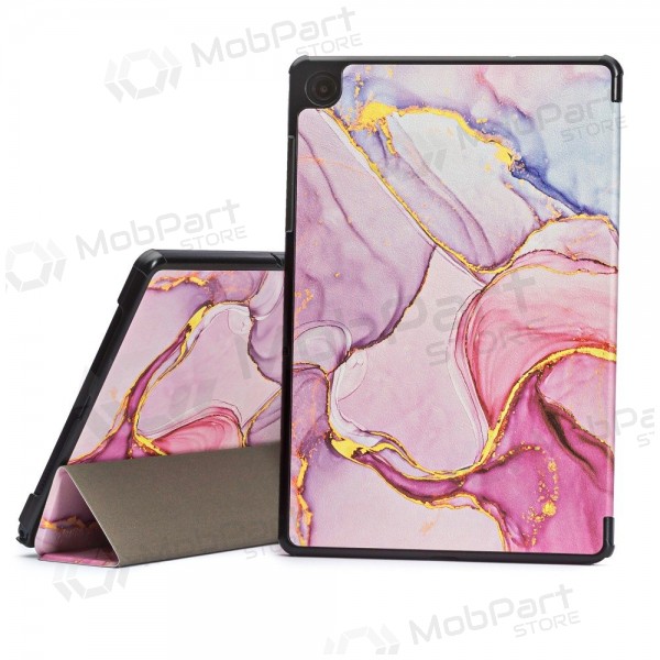 Samsung Galaxy Tab A9+, Tab A11+ obal - Smart Leather (marble)