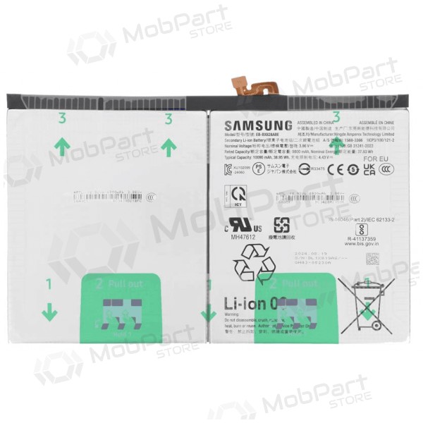 Samsung Galaxy Tab S10 FE+, Tab S10+ baterie, akumulátor (originální)