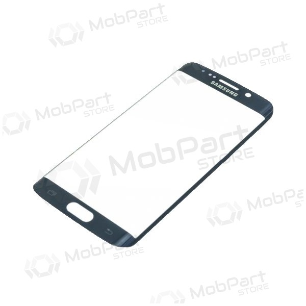 Samsung G925F Galaxy S6 Edge Sklo obrazovky (tmavě modrá) (for screen refurbishing)