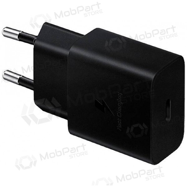 Nabíječka originál Samsung EP-T1510XBEGEU 15W + kabel Type-C 1m v balíčku černá