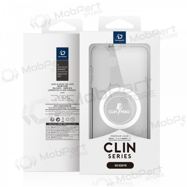 Obal na Samsung Galaxy S26 FE - Dux Ducis Clin Magsafe (průhledný)