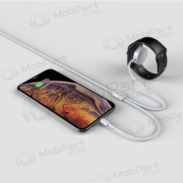 USB kabel Devia Smart 2in1 Lightning+Apple Watch wireless nabíječka