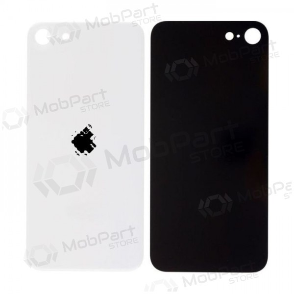 Apple iPhone SE 2020 / SE 2022 zadní kryt baterie (bílý) (bigger hole for camera)