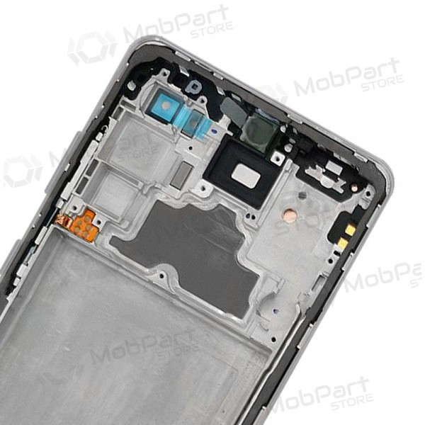 Displej Samsung Galaxy A72 (černý) (s rámečkem) (originální)