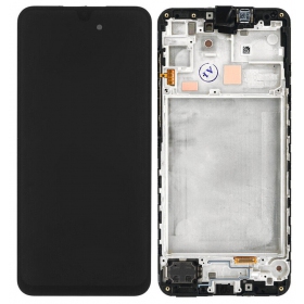 Samsung Galaxy A16 5G displej (černá) (s rámem) (originál)