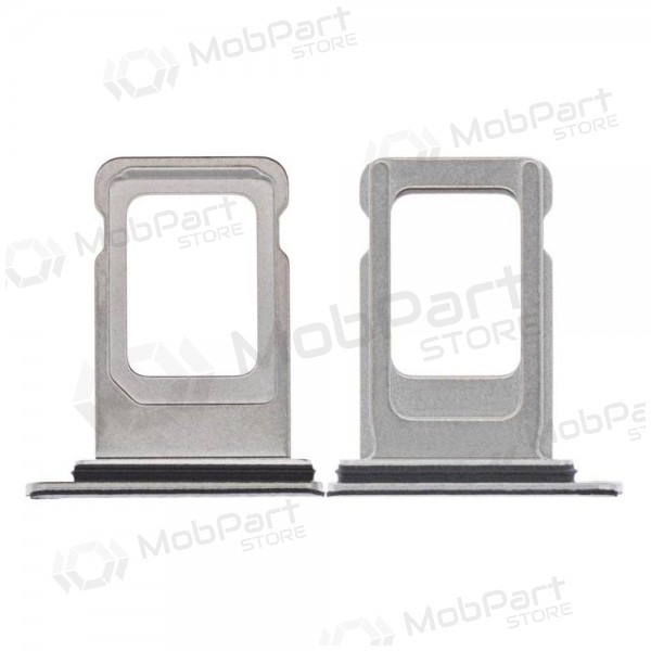 Apple iPhone XS Max SIM držák karty (stříbrný)