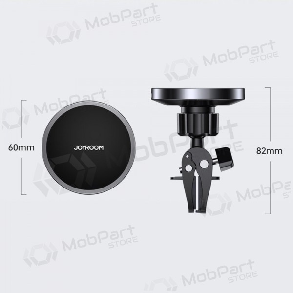 Nabíječka-laikiklis magnetinis automobilinis Joyroom JR-ZS240 MagSafe 15W černá
