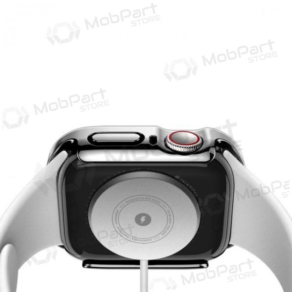 Ochranné sklo LCD / obal pro Apple Watch 40mm - Dux Ducis Hamo (černý)
