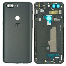 OnePlus 5T zadní kryt baterie černá (Midnight Black) (použitý grade C, originál)