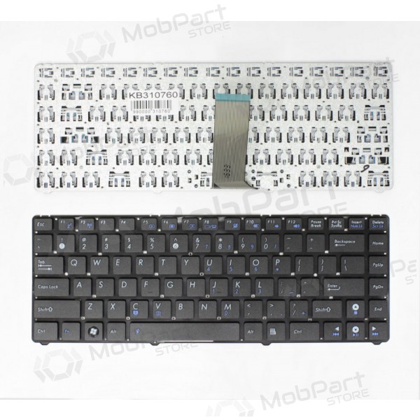 ASUS EEE PC 1215, 1215P klávesnice