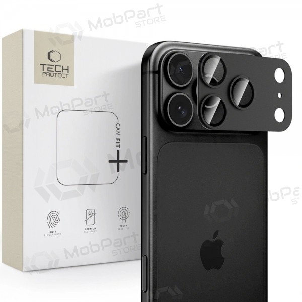 Ochrana fotoaparátu Apple iPhone 18 Pro Max - Tech-Protect CamFull Fit+ (černá)