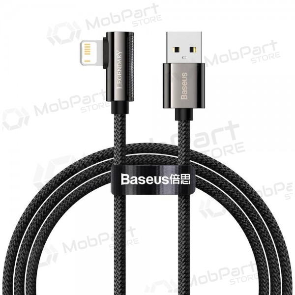USB kabel Baseus Legend Lightning 2.4A 1.0m (černá) CALCS-01