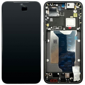 Displej pro Xiaomi 15T Pro 5G (černý) (s rámečkem) (originální)