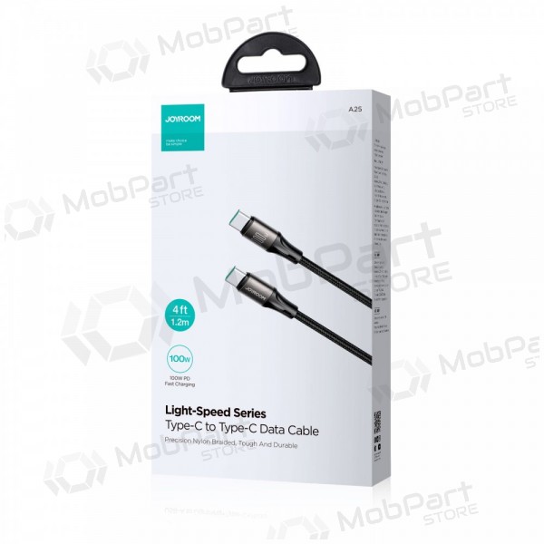 USB kabel Joyroom SA25-CC5 USB-C to USB-C 100W 1.2m černá