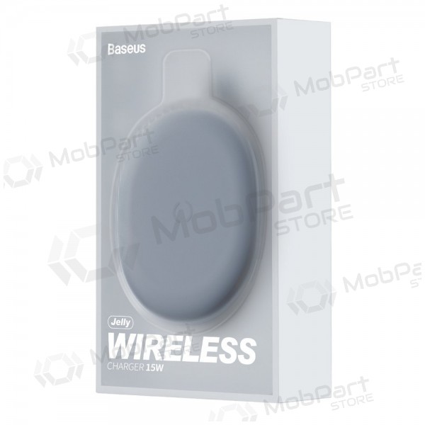 Nabíječka bezdrátový Baseus Jelly (15W) WXGD-01 (černá)