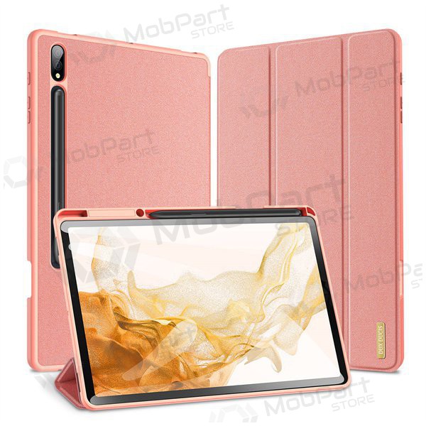 Obal na Samsung Galaxy Tab S9 FE+ - Dux Ducis Domo (růžový)