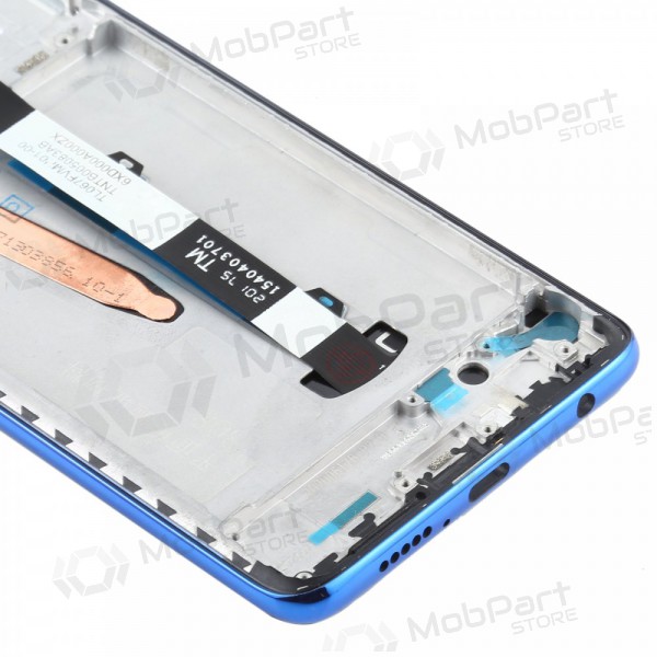 Xiaomi Poco X3 / X3 NFC displej (modrý) (s rámem) (service pack) (originál)