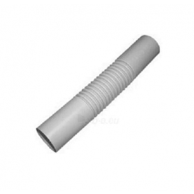 Vamzdelio U-40mm lanksti konektor, šedá (70)