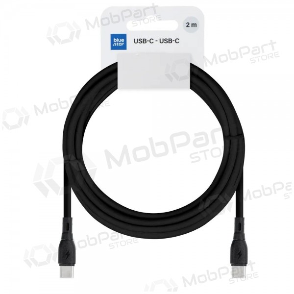 USB-C kabel Blue Star PJ73-14-3 USB-C na USB-C 2 m 60 W černý