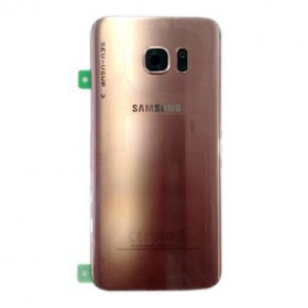 Samsung G935F Galaxy S7 Edge zadní kryt baterie růžový (rose pink) (použitý grade B, originál)
