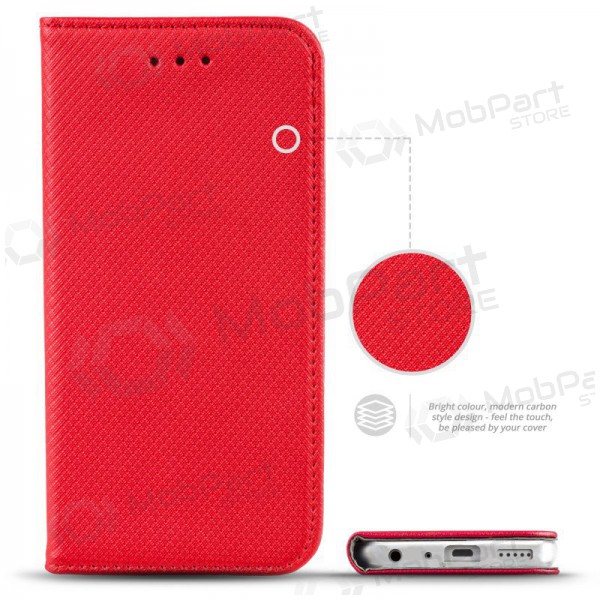 Obal Apple iPhone 13 -Smart Magnet- (červený)
